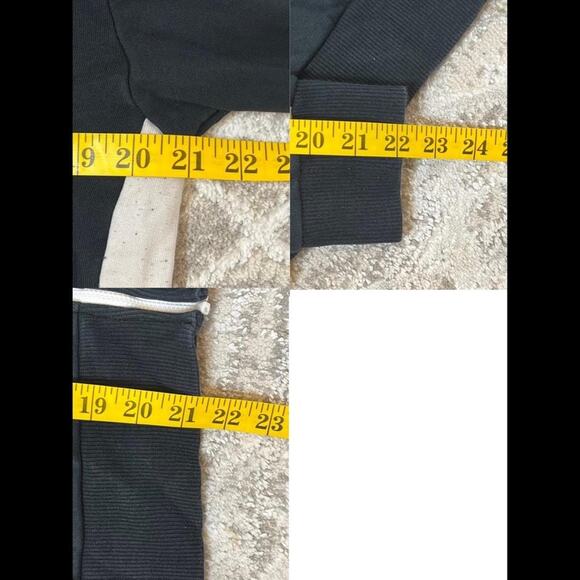 PUMA T7 Track Jacket Men’s XL Black White Full Zip Retro Sportswear - Picture 3 of 4